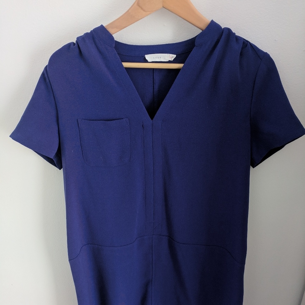 Purple Shift Dress